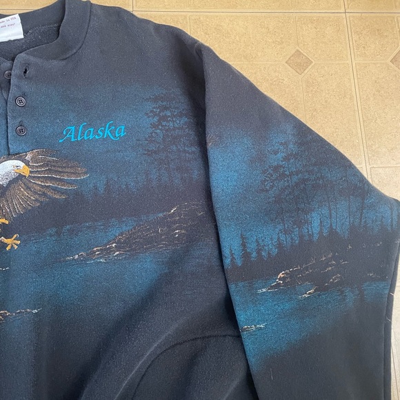 Vintage All Over Print Art Unlimited Sweatshirt Size XXL - Picture 4 of 6